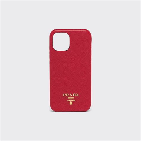 Fiery Red Saffiano cover for iPhone 12 and 12 Pro 